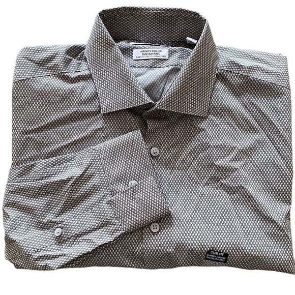 Calvin Klein Mens Infinite Color Sustainable Slim Fit Long Sleeve - Picture 1 of 8